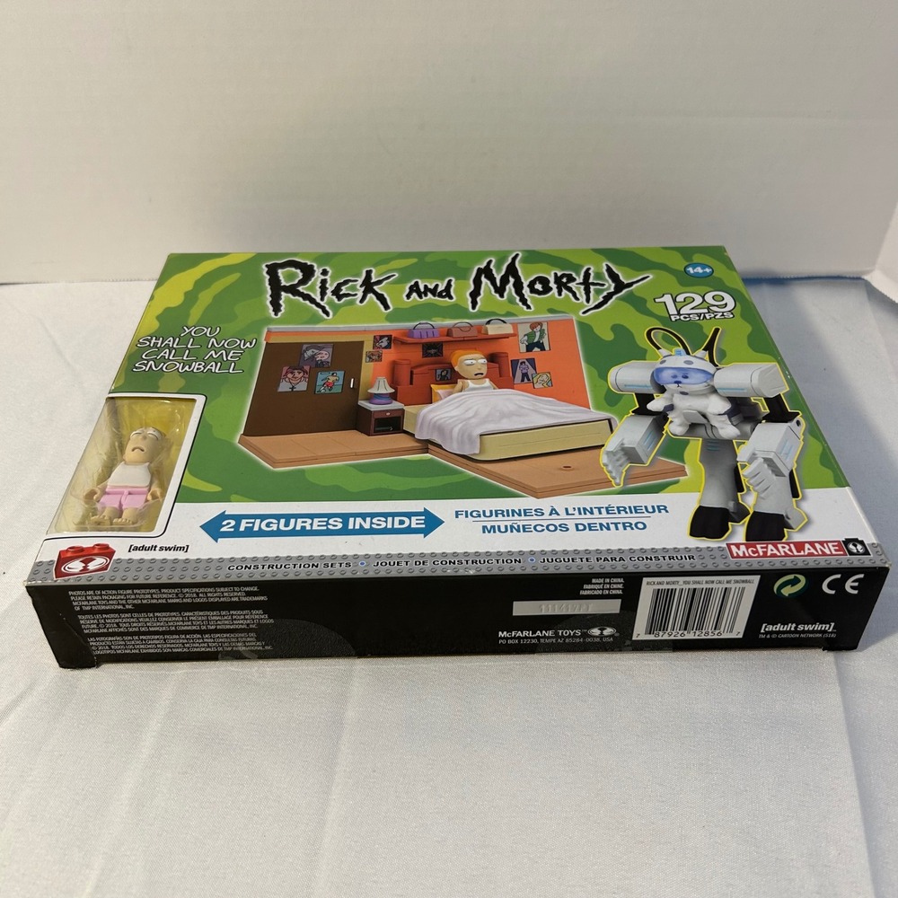 Rick and Morty You Shall Now Call Me Snowball McFarlane Set 129 PCS - Picture 4 of 4